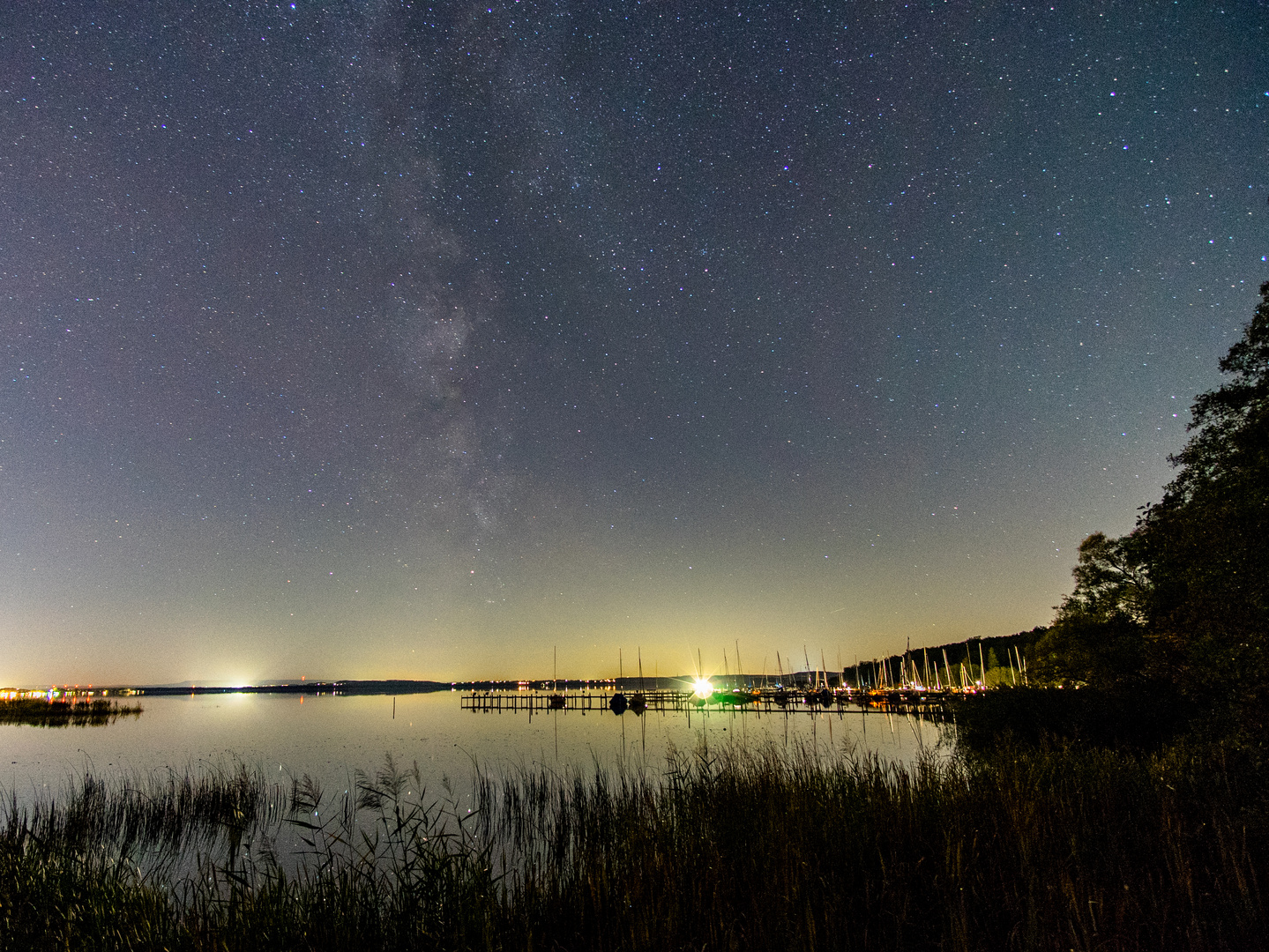 Steinhuder Meer bei Nacht