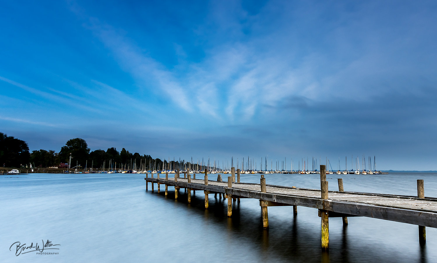 Steinhuder Meer bei Wind am Tag