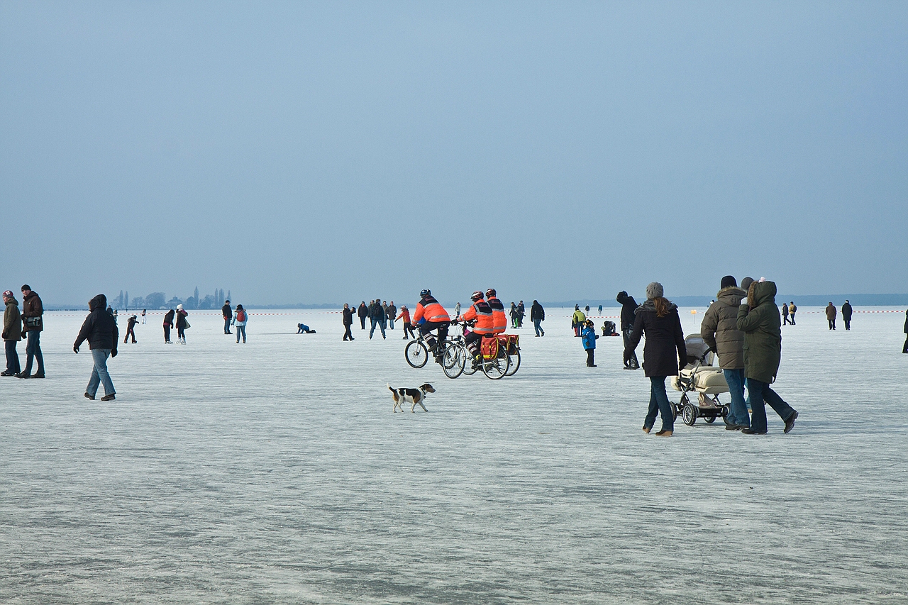 Steinhuder Meer - ein Eissee -