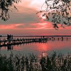 Steinhuder Meer ganz in Rot