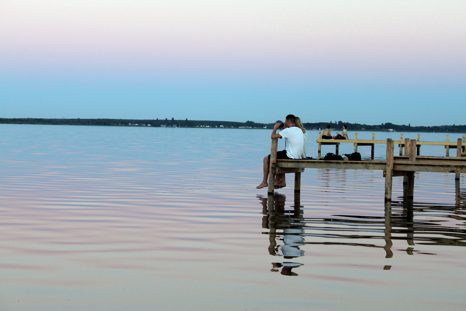 Steinhuder- Meer in der Abend- Stimmung