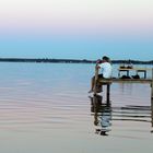 Steinhuder- Meer in der Abend- Stimmung