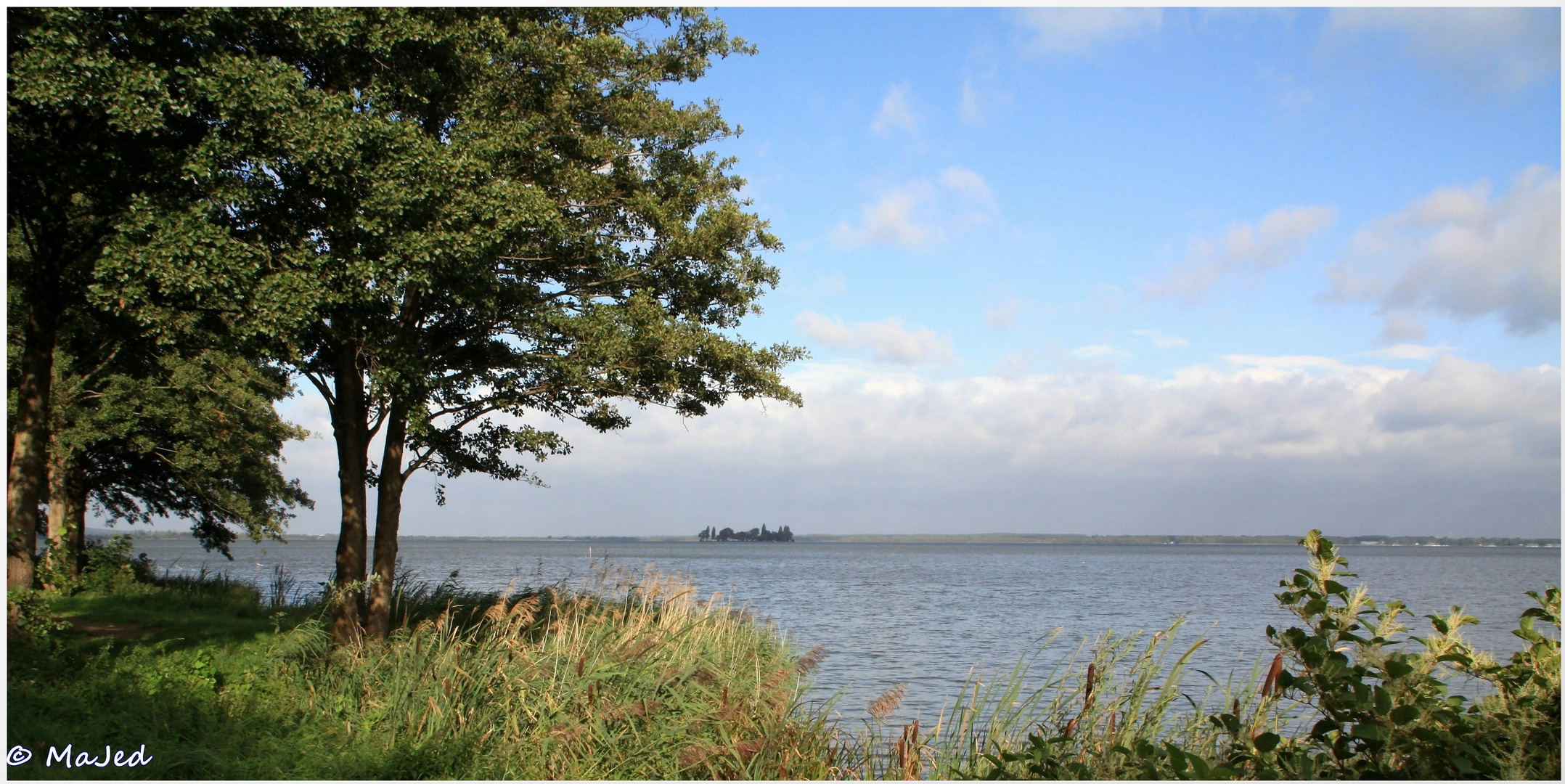 Steinhuder Meer mit Blick auf den Wilhelmstein