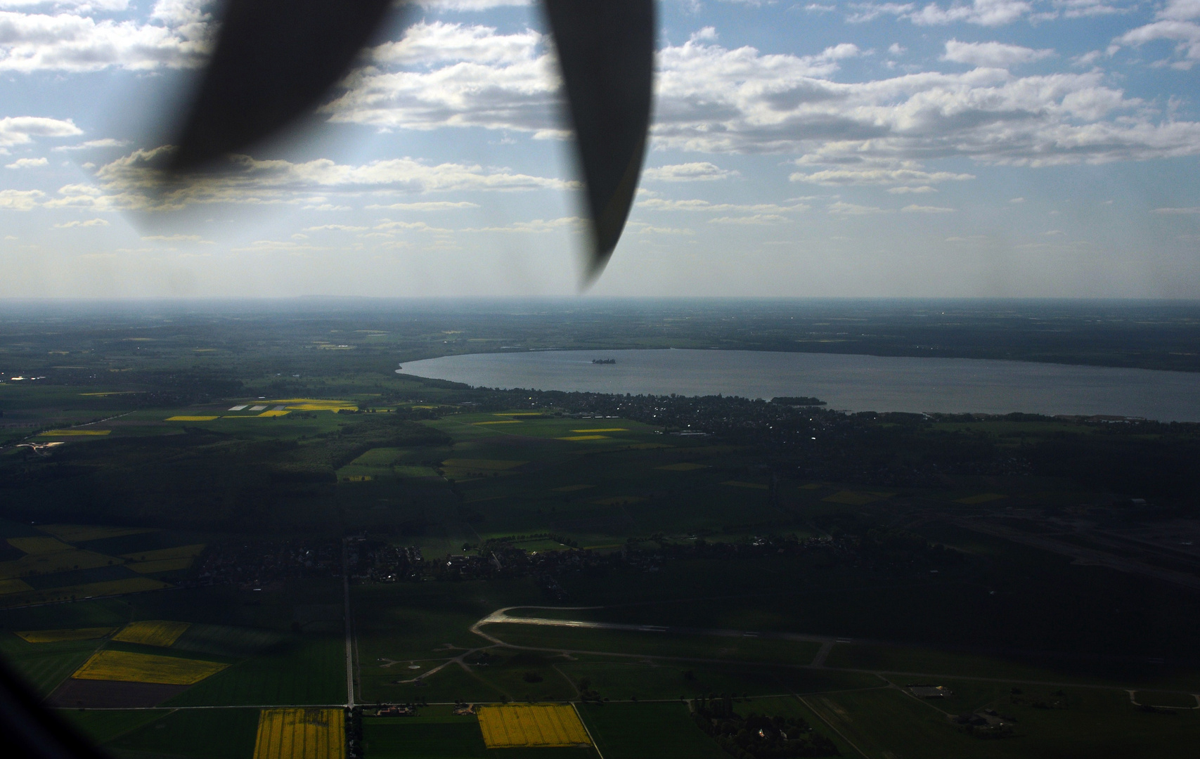 Steinhuder Meer mit Insel Wilhelmstein