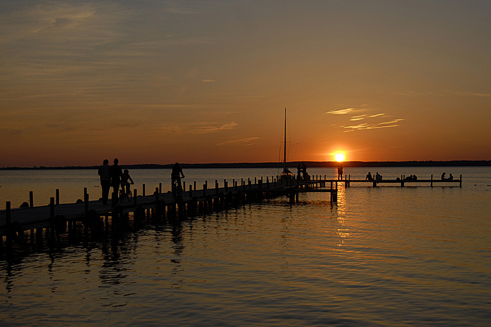 Steinhuder Meer Sonnenuntergang