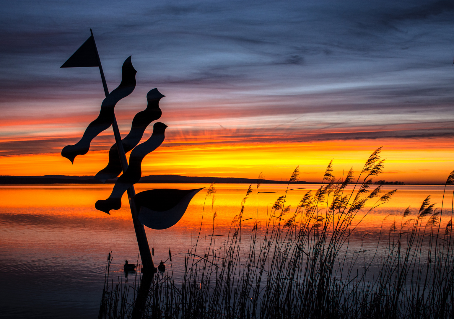 Steinhuder Meer... traumhafter Sonnenuntergang!