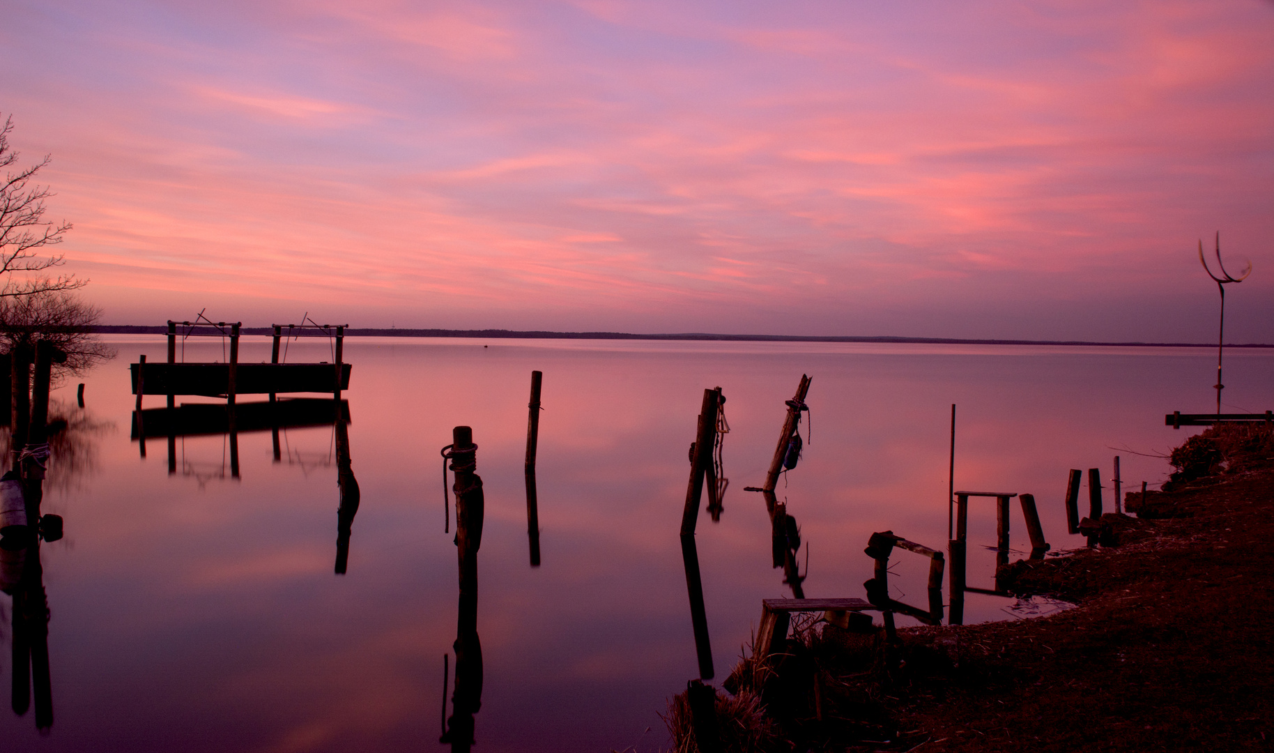 Steinhuder Meer...ein farbenprächtiger Sonnenuntergang***