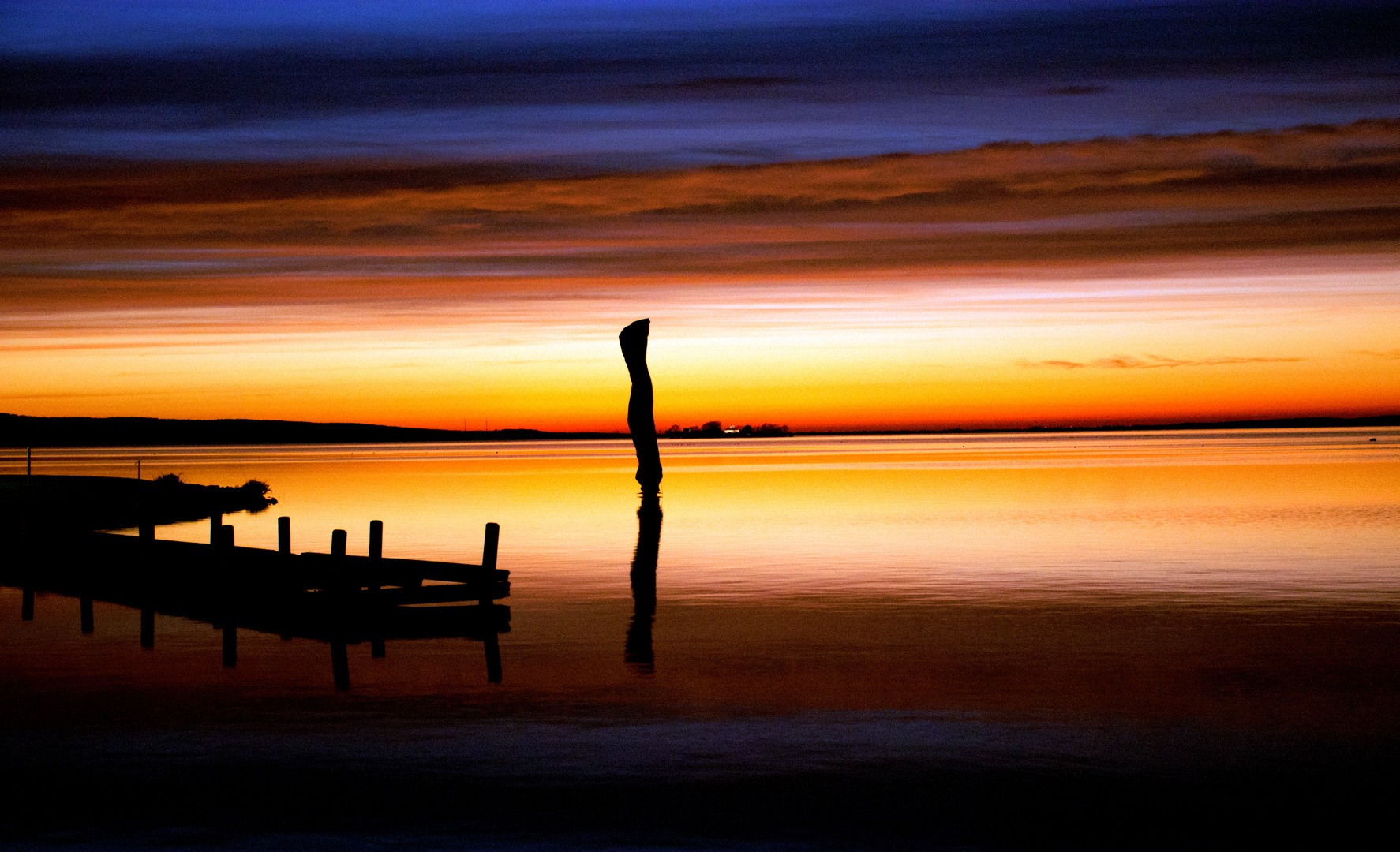 Steinhuder Meer...ein farbenprächtiger Sonnenuntergang*