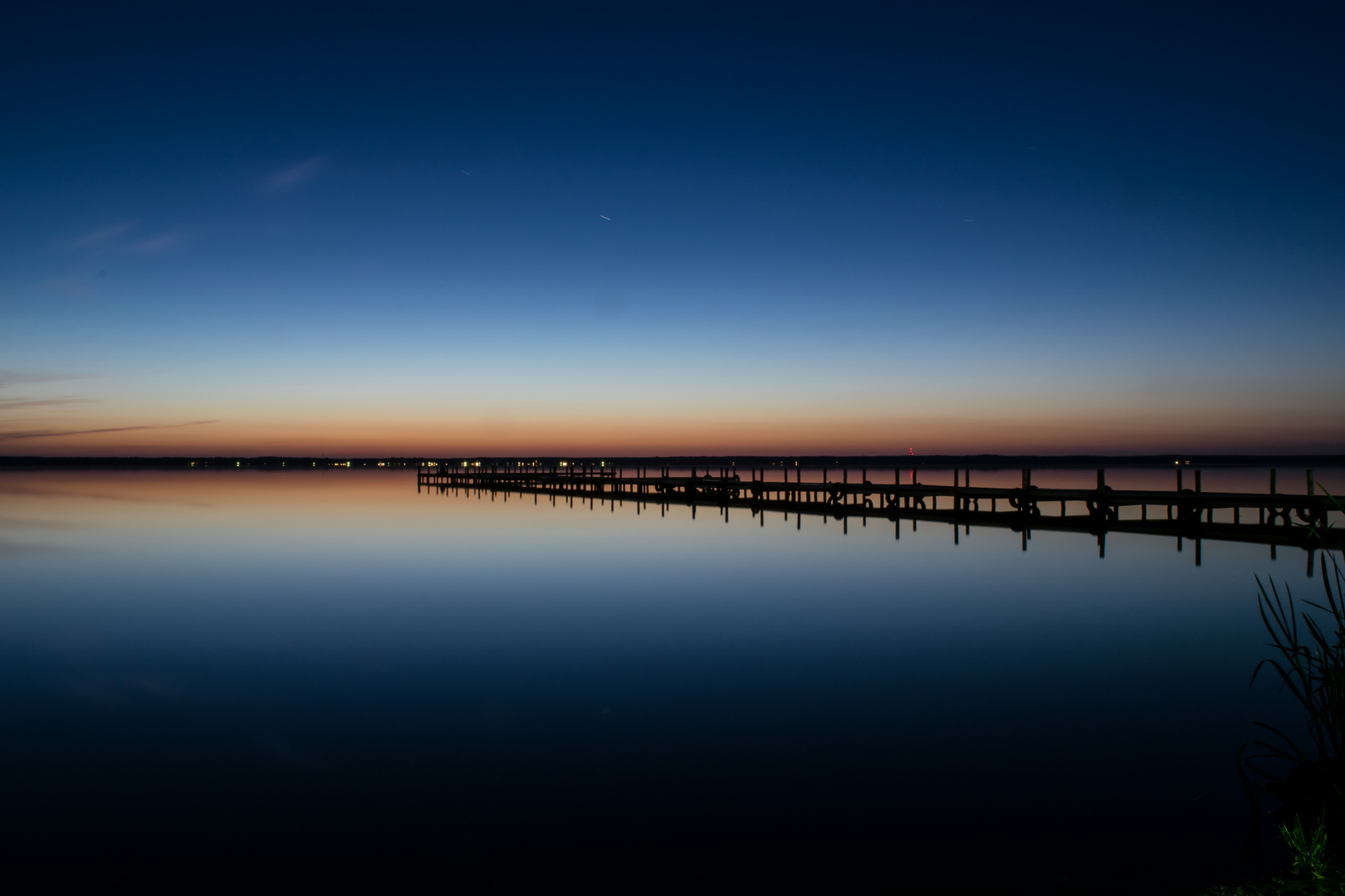 Steinhudermeer zur Blauen Stunde