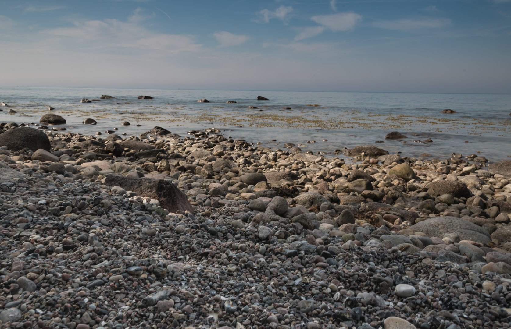 Steiniger Strand in Lohme