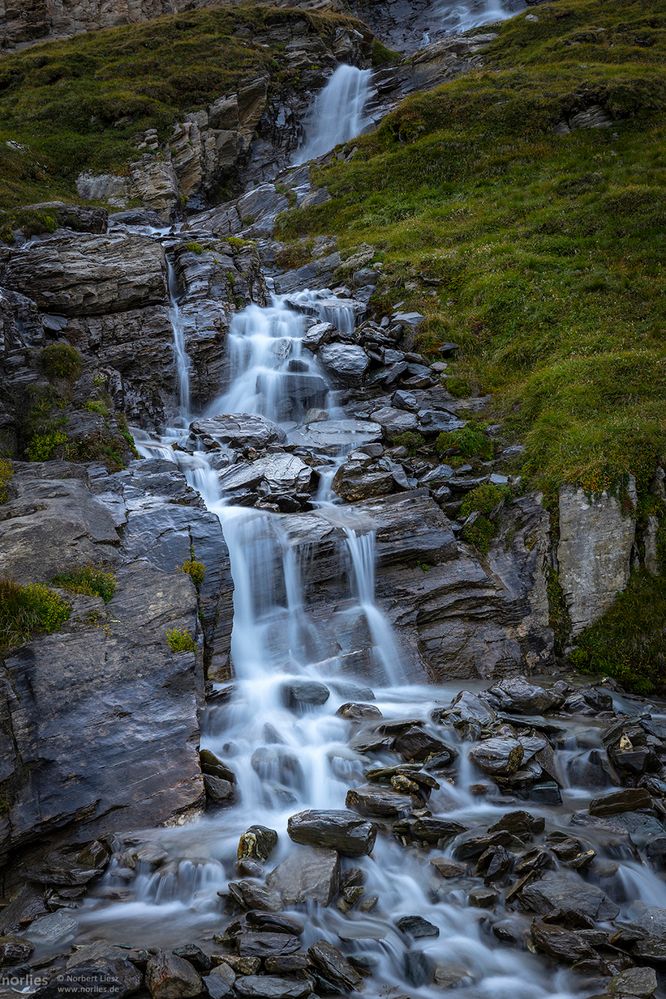 Steiniger Wasserfall