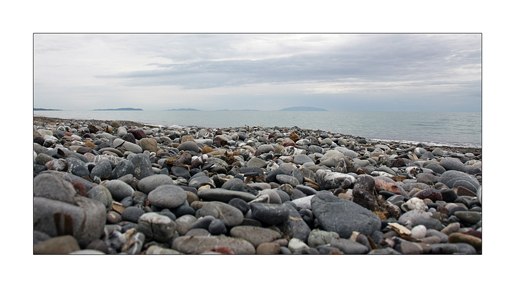 steiniger weg zum meer