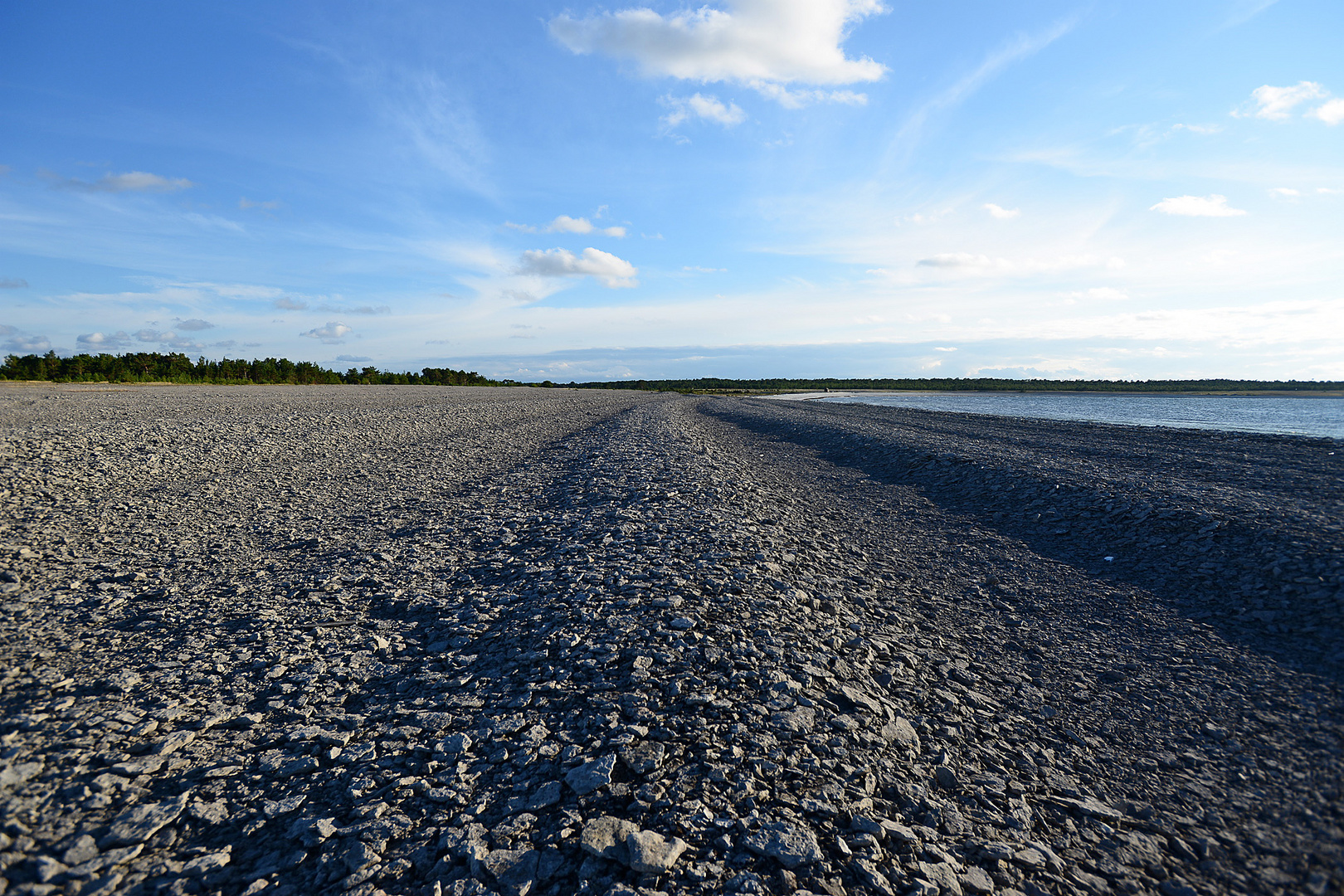 Steinische Küste auf der Insel Färö. Schweden.