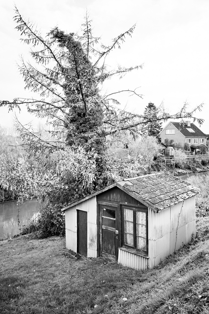 Steinkirchen  - Gartenhaus an der Lühe