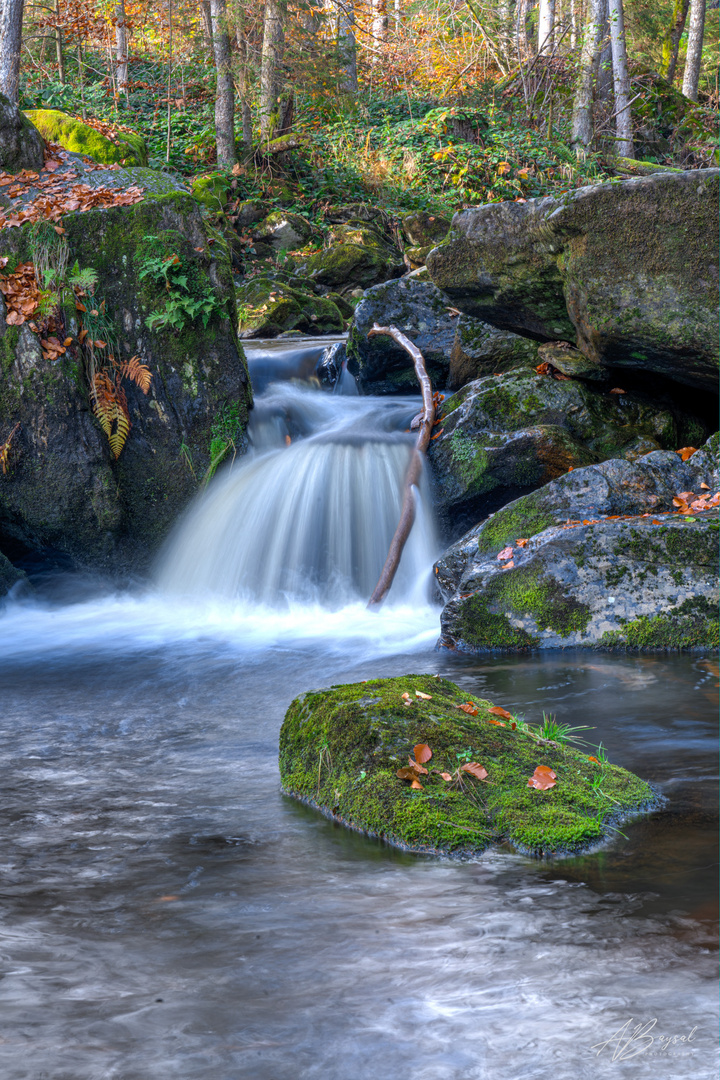 Steinklamm - Wasserfall 4