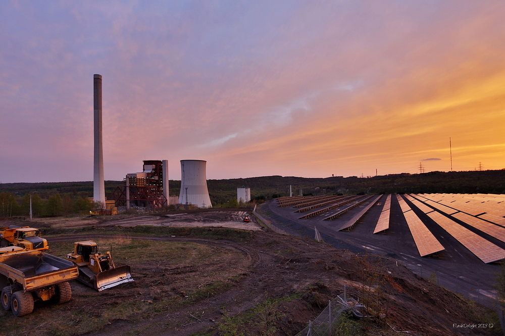 Steinkohlekraftwerk trifft Erneuerbare Energien
