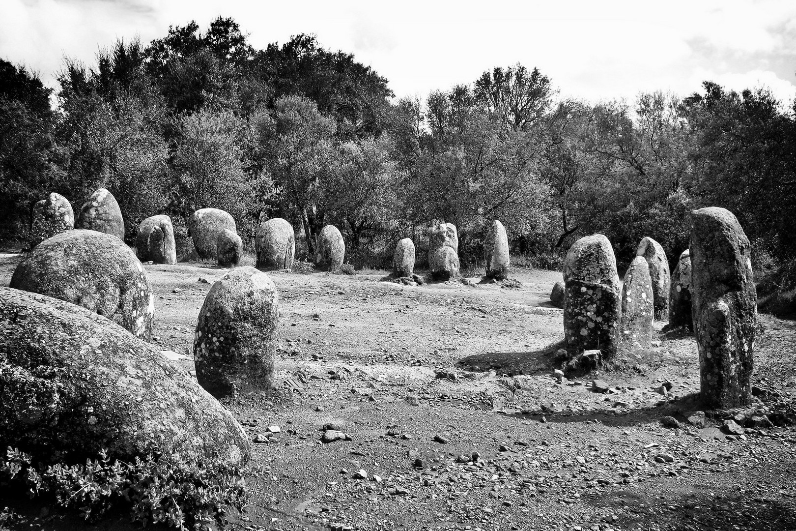 Steinkreis in Portugal..