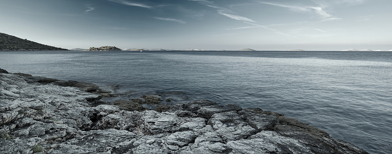 Steinküste - Insel Murter - Kroatien