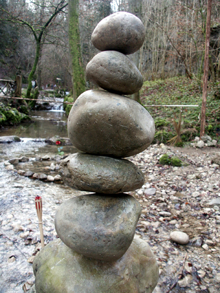 Steinkunst / BALANCE! ART in the Nature.