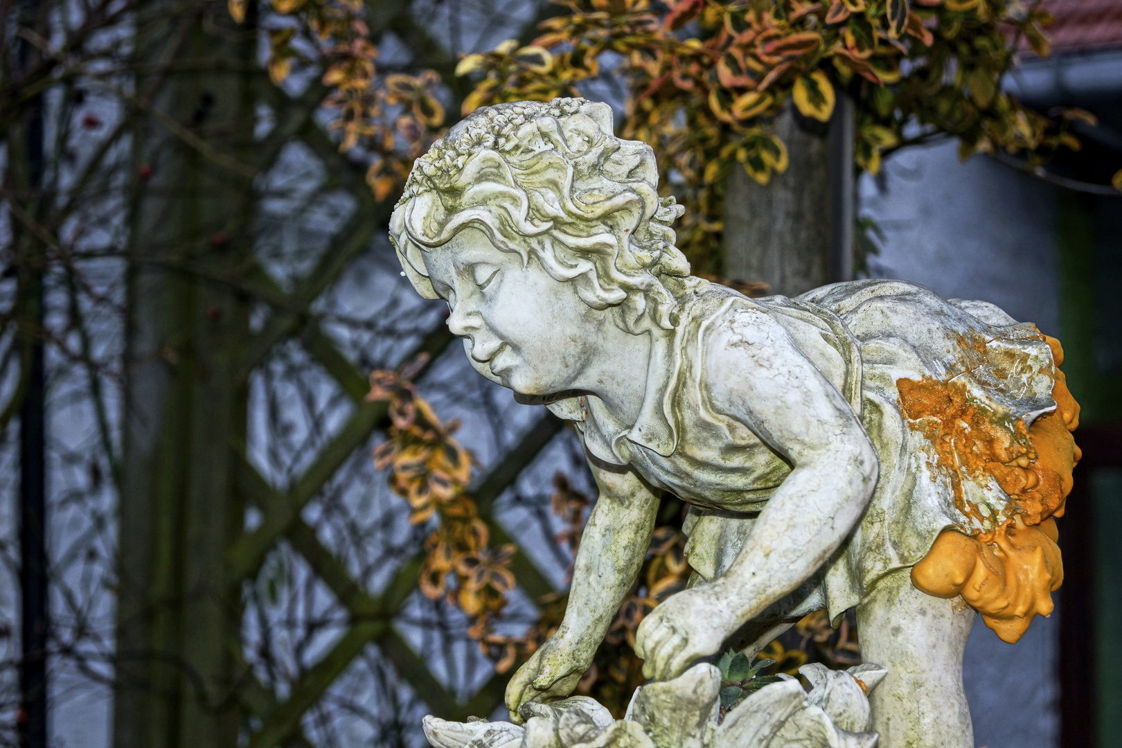 Steinkunst im Garten