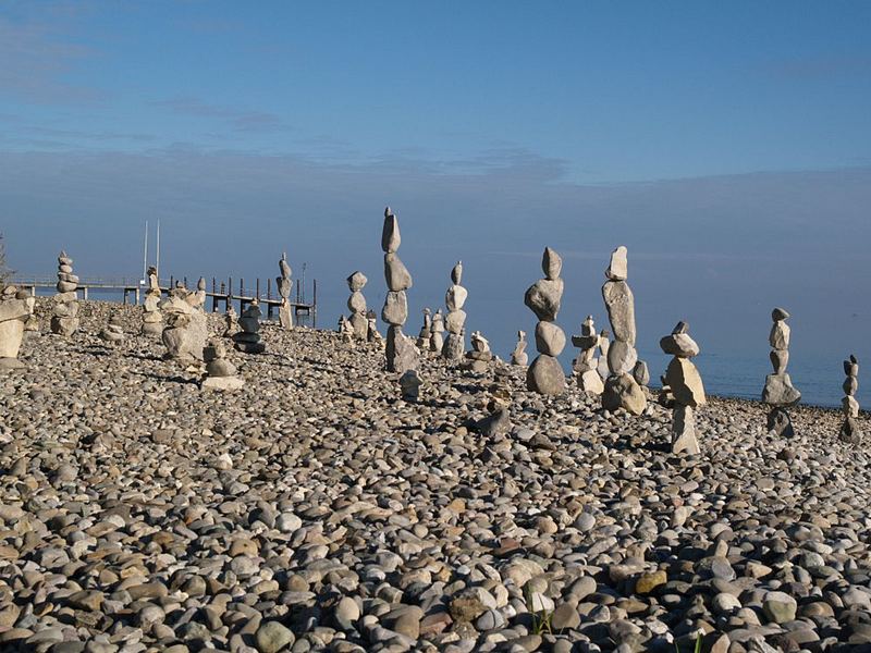 Steinmännchen am Bodensee