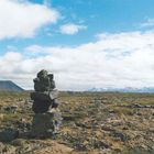 Steinmännchen auf Island