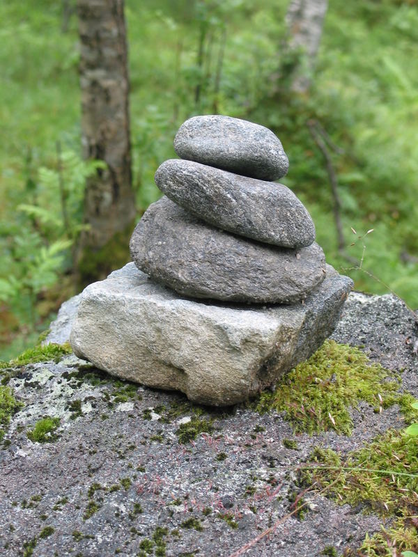 Steinmännchen in Norwegen