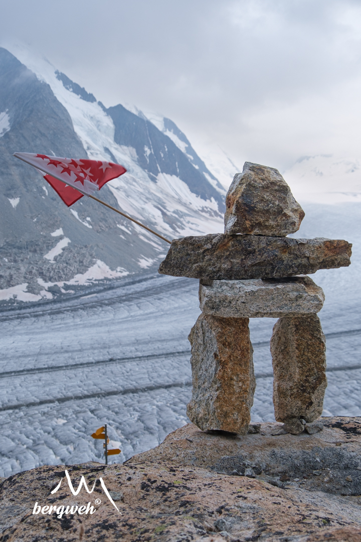 Steinmännchen in unseren Alpen