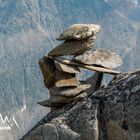 Steinmännchen in unseren Alpen