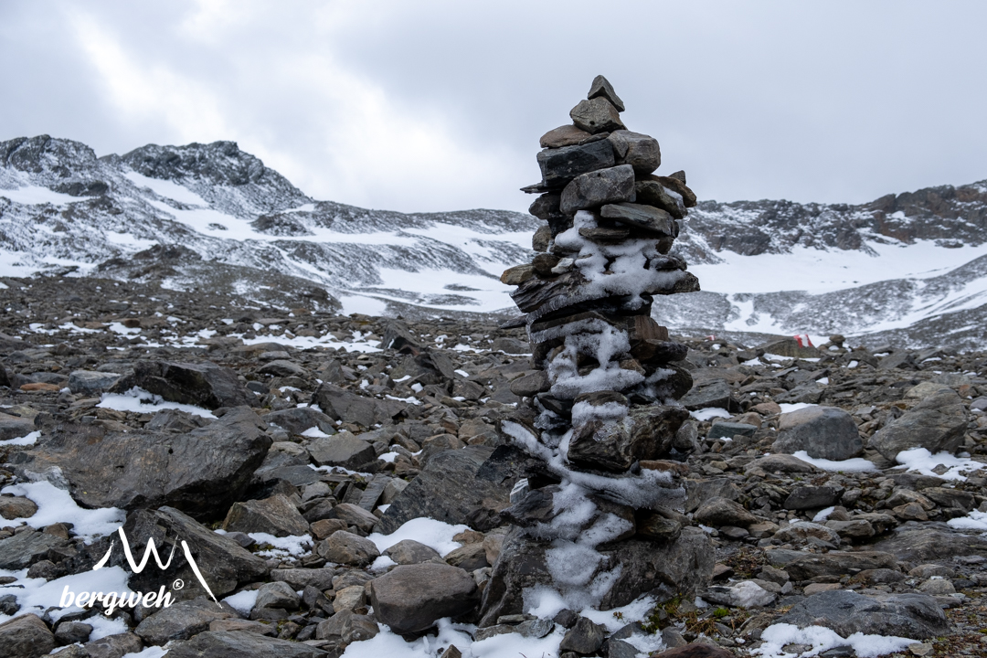 Steinmännchen in unseren Alpen