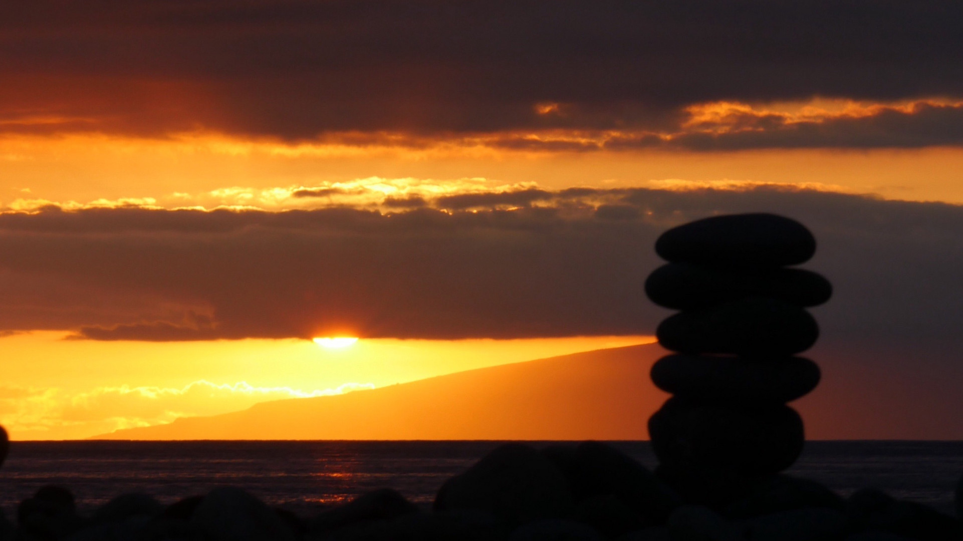 Steinmännleins Sonnenuntergang