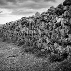 Steinmauer auf Mallorca