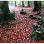 Steinpyramide im Fichtelgebirge