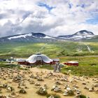 Steinpyramiden am Polarkreis