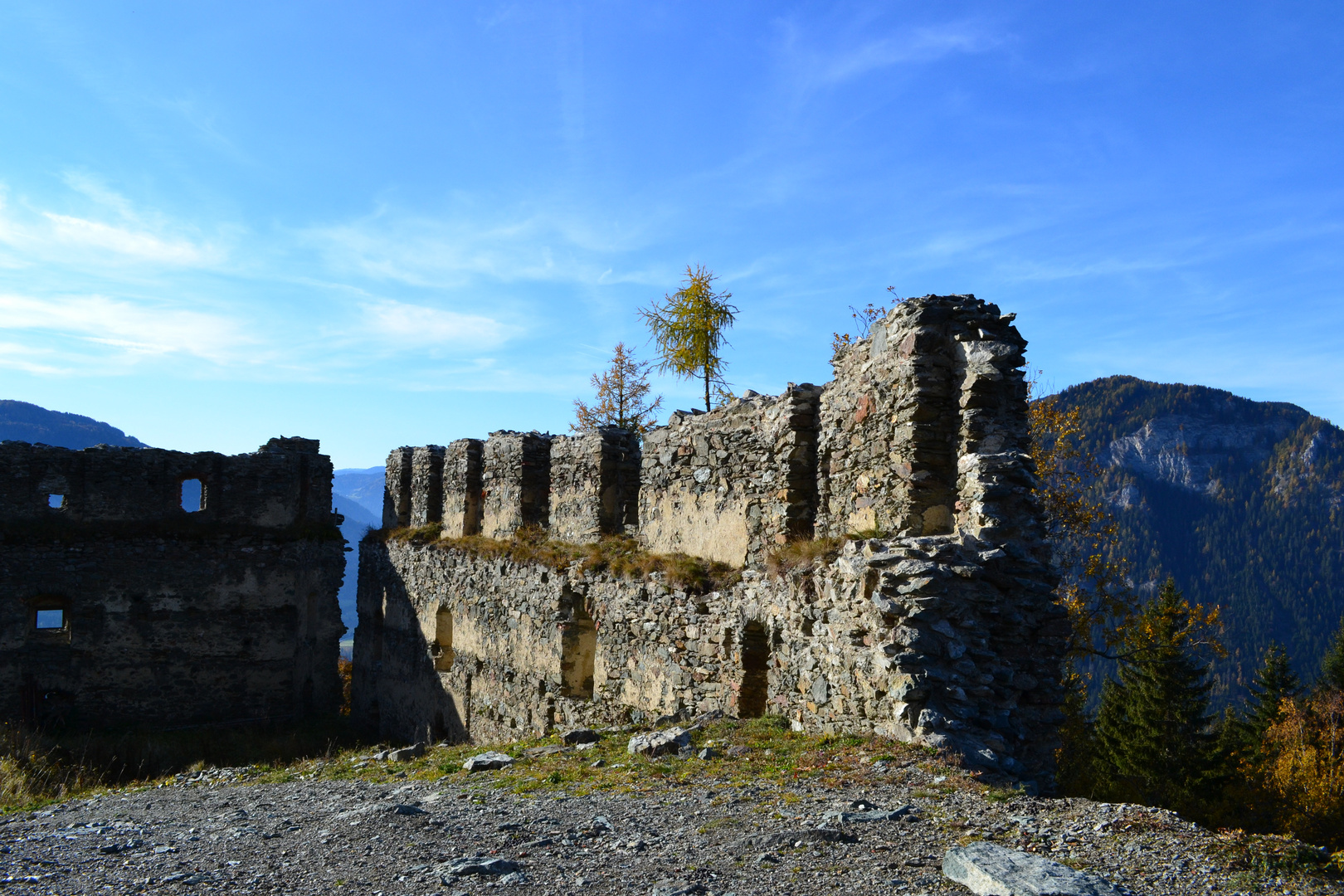 Steinschloss Mariahof Steyermark.