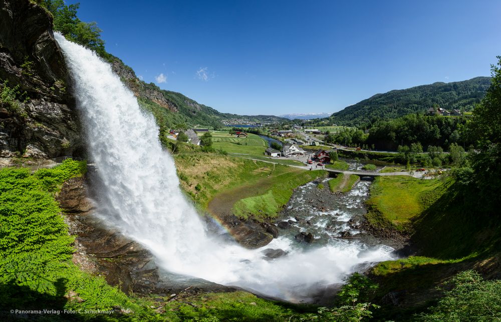 Steinsdalfossen, Südnorwegen