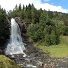 Steinsdalsfossen, Wasserfall nahe Hardanger Fjord