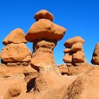 Steinskulpturen in Goblin Valley