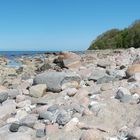 Steinstraße auf Hiddensee.