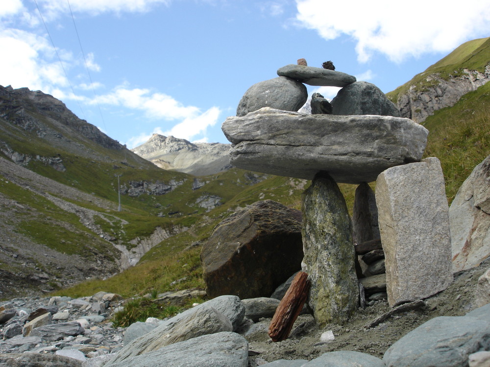 Steintempel am Großglockner