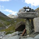 Steintempel am Großglockner