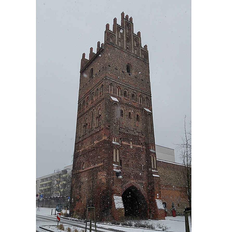 Steintor in Anklam an der Steinstraße