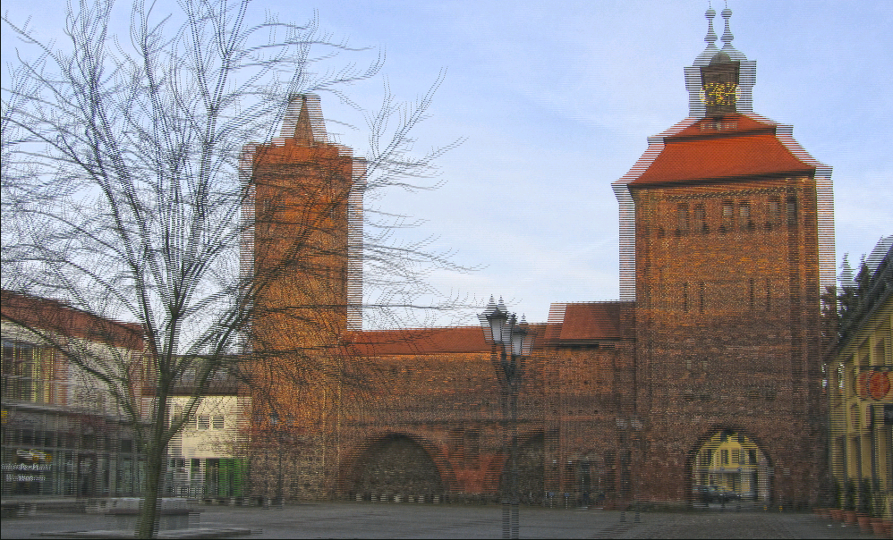 Steintor mit Hungerturm (3D)