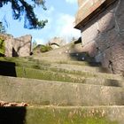 Steintreppe am Schloß