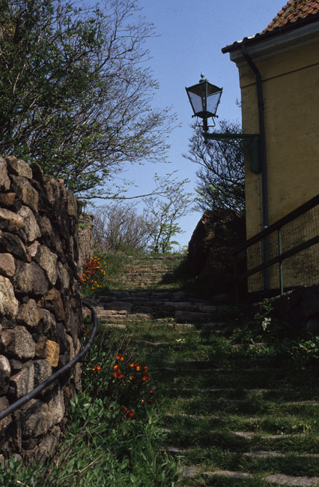 Steintreppe auf Christiansö