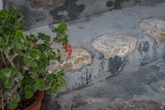 Steintreppe - Emborio/Santorin