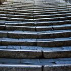 Steintreppe in Pitigliano, Toscana