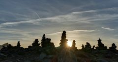 Steintürmchen auf dem Timmelsjoch