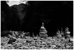 Steintürme  in der Klamm