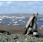 Steinturm am Nordkapp